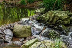 jetkod cascada en jetkod-pongkonsao natural estudiar y eco en saraburi provincia. foto