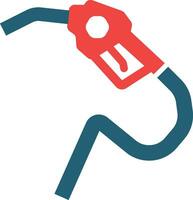 Petroleum Glyph Two Color Icon For Personal And Commercial Use. vector