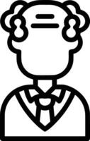Teacher icon symbol vector image. Illustration of the training business school classroom icon design image.