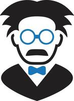 Teacher icon symbol vector image. Illustration of the training business school classroom icon design image.