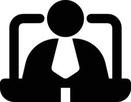 Teacher icon symbol vector image. Illustration of the training business school classroom icon design image.