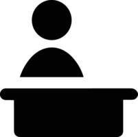 Teacher icon symbol vector image. Illustration of the training business school classroom icon design image.