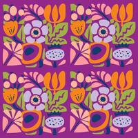 floral gente sin costura modelo. diseño elemento para verano boda, primavera felicidades tarjeta. único obra de arte para tu diseño. vector