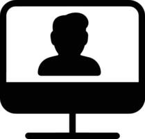 Teacher icon symbol vector image. Illustration of the training business school classroom icon design image.