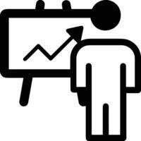 profesor icono símbolo vector imagen. ilustración de el formación negocio colegio salón de clases icono diseño imagen