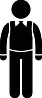 Teacher icon symbol vector image. Illustration of the training business school classroom icon design image
