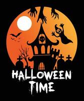 Halloween, Halloween t shirt vector