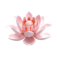Flower s, pink and white water lily flowe generative ai png