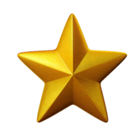 A Beautiful star icon image AI Generated png