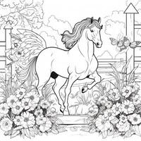 Pegasus Coloring Pages photo