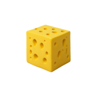 Swiss Cheesecube clipart on transparent background, Swiss cheeseblock with eyes clipart, Cheesecubes with holes clipart, Isolates Swiss cheesecube png