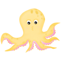 Octopus seafood cartoon png