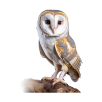 barn owl bird ai generated png