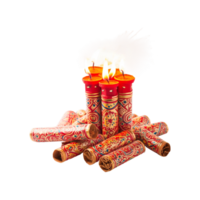 diwali fireacker ai generated png