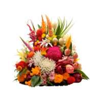 chaing mai flower festival ai generated png