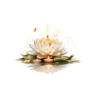 loy krathong ai generated png