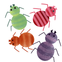 Cute ants in the world png