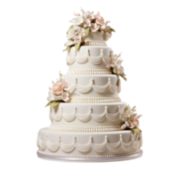 Hochzeit Kuchen isoliert png