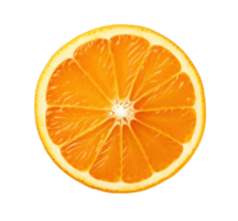 rodaja de naranja aislado png