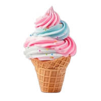 Ice cream cone isolated png