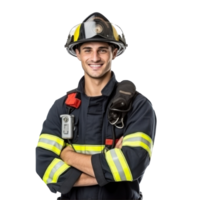 Man fire fighter png