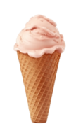 cornet de crème glacée isolé png