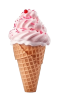 Ice cream cone isolated png