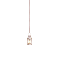 3d rendering of islamic lantern ornament png