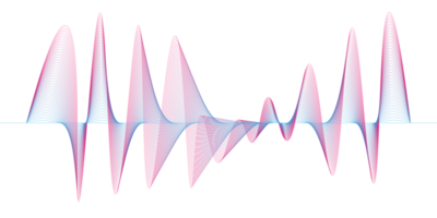 imergir você mesmo dentro uma mundo do harmonioso movimento com nosso cativante exploração intitulado ondulado linha onda curva som. png