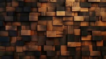 Illustration of an abstract wood background generated by AI photo