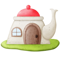 Kettle elf house png