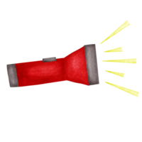 red flashlight tool png