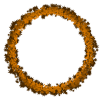 Ahorn Blatt Ring Element Design png