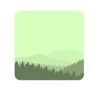 nature icon simple design png