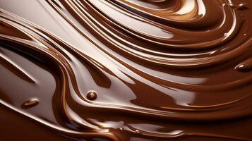 chocolate Derretido textura antecedentes. generativo ai foto