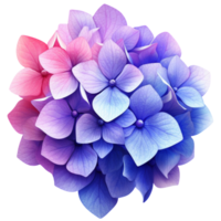 AI Generated 3D Hydrangea png