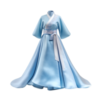 ai gegenereerd 3d hanbok png