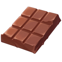 ai generado chocolate bar png