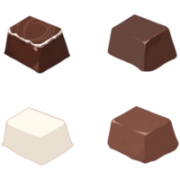 AI Generated Chocolate Bar png