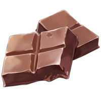 ai generado chocolate bar png