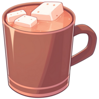 AI Generated Hot Chocolate png