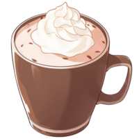 AI Generated Hot Chocolate png