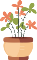 Minimalistic Style Potted Houseplant. ai generated. png