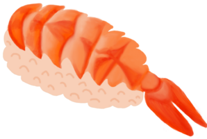 sushi comida japonesa png