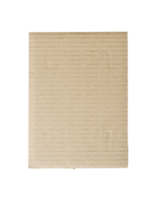 recycled cardboard isolated with clipping path for mockup png