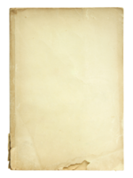 old book pages isolated with clipping path for mockup png