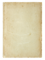 old book pages isolated with clipping path for mockup png