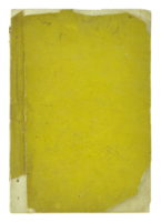 old book pages isolated with clipping path for mockup png