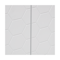 patterned plastic sheet cut out, isolated transparent background png