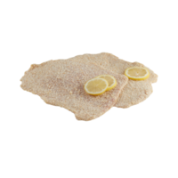 knusprig angeschlagen Fisch Filet Schnitt aus isoliert transparent Hintergrund png